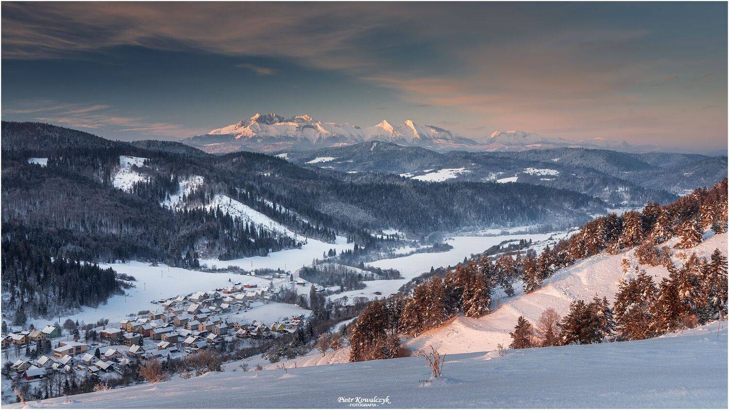 słowacja, tatry, pieniny, zima, Kowalczyk Piotr