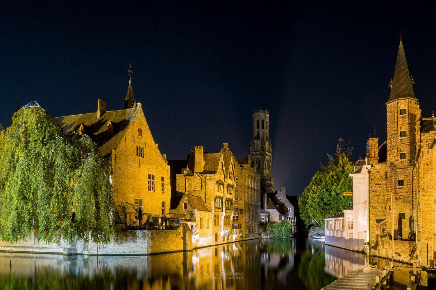 #bruges #belgium #night #europe #historical #tourism #travel #fall #, Sergejs Barkans
