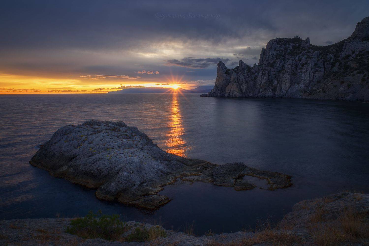новый свет, крым, закат, море, пейзаж, природа, crimea, landscape, sunset, судак, Дмитренко Екатерина