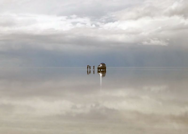 пейзаж, природа, путешествие, панорама Salar de Uyuni фото превью