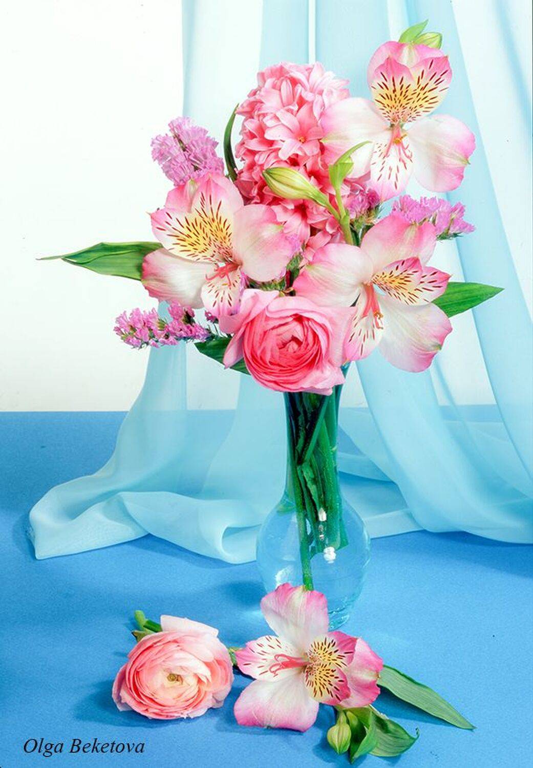 цветы, альстромерии, Бекетова Ольга