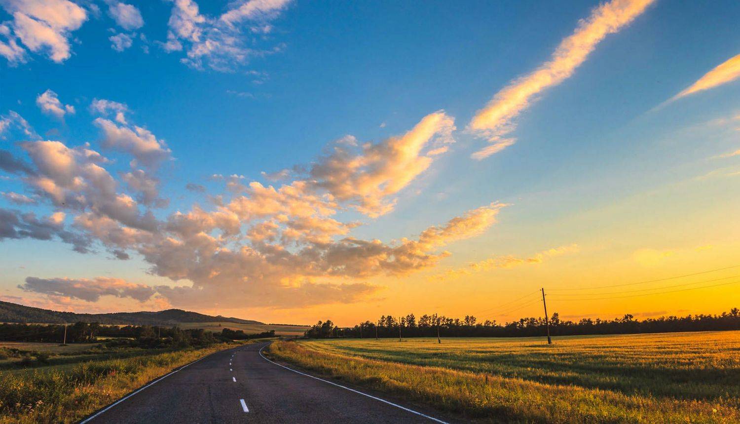 Осень Небо Асфальт Дорога , Александр Колбасов