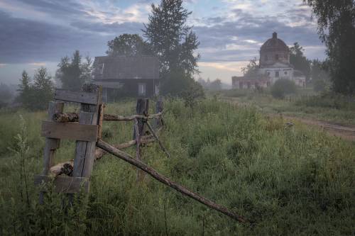 Утро в деревне