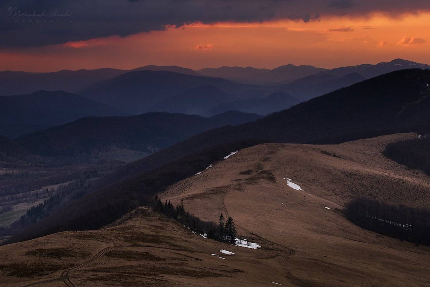 горы, верховына, украина, mountains, bieszczady, beskids, ukraine, Michał Olech