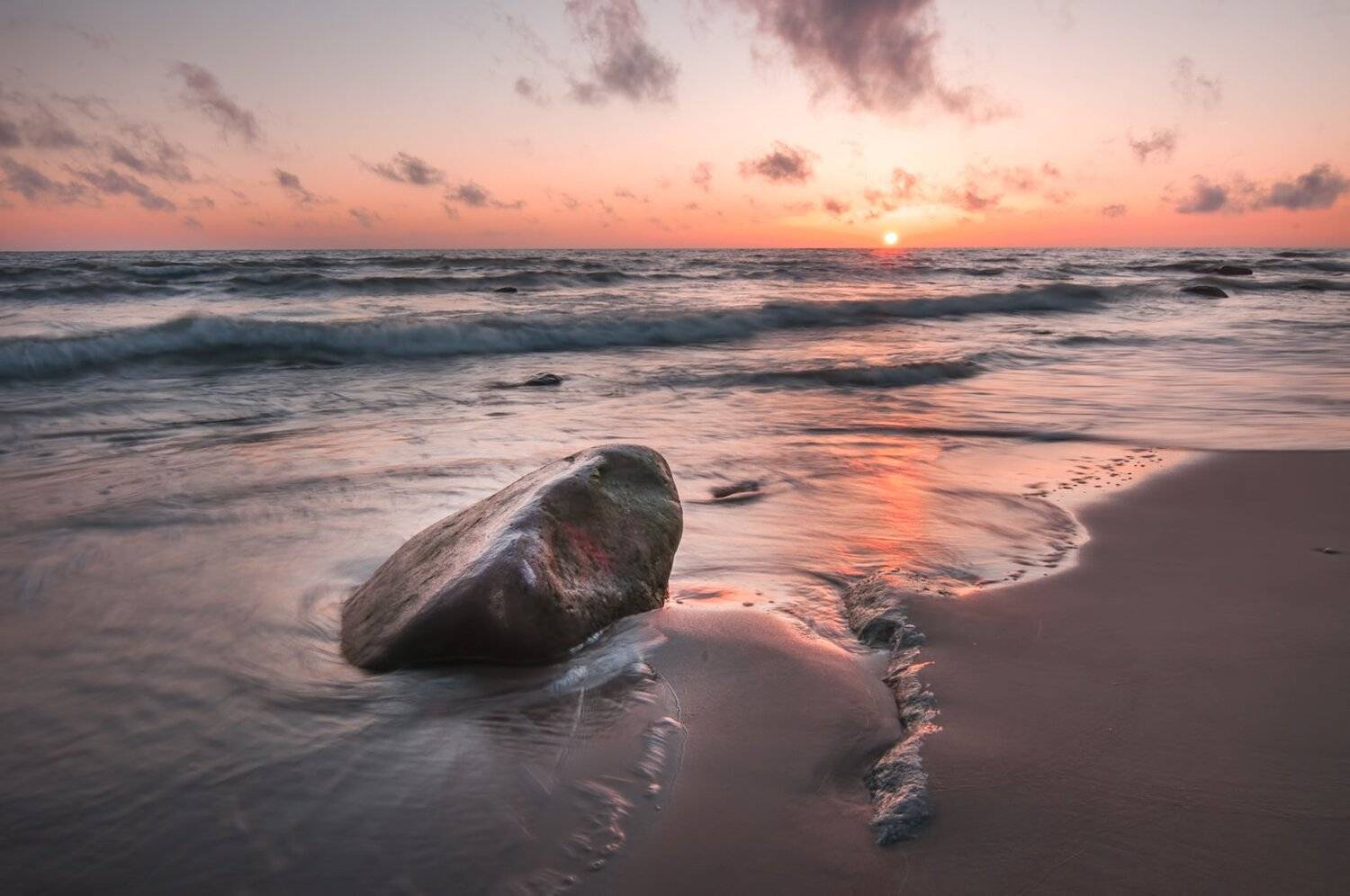 Sea, Stouns, Sunset, Daiva Cirtautė