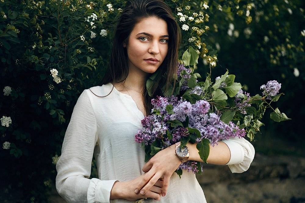 портрет пролет spring portrait flowers , Peter Apostolov