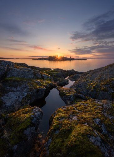 Ладожские шхеры: первые, майские