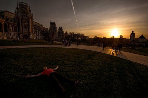 Вечер в Царицино