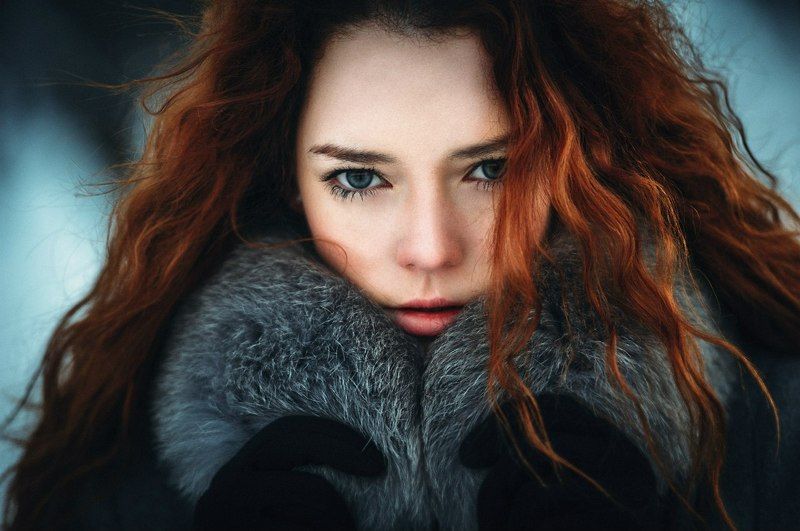 Beautiful, Beauty, Emotion, Face, Girl, Light, Model, Moscow, Nikon, People, Portrait, Winter Winter фото превью