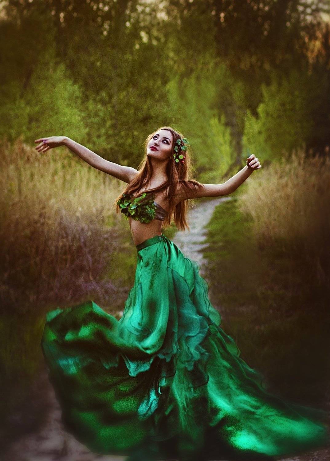 лесная нимфа девушка красивая, натали оганесян