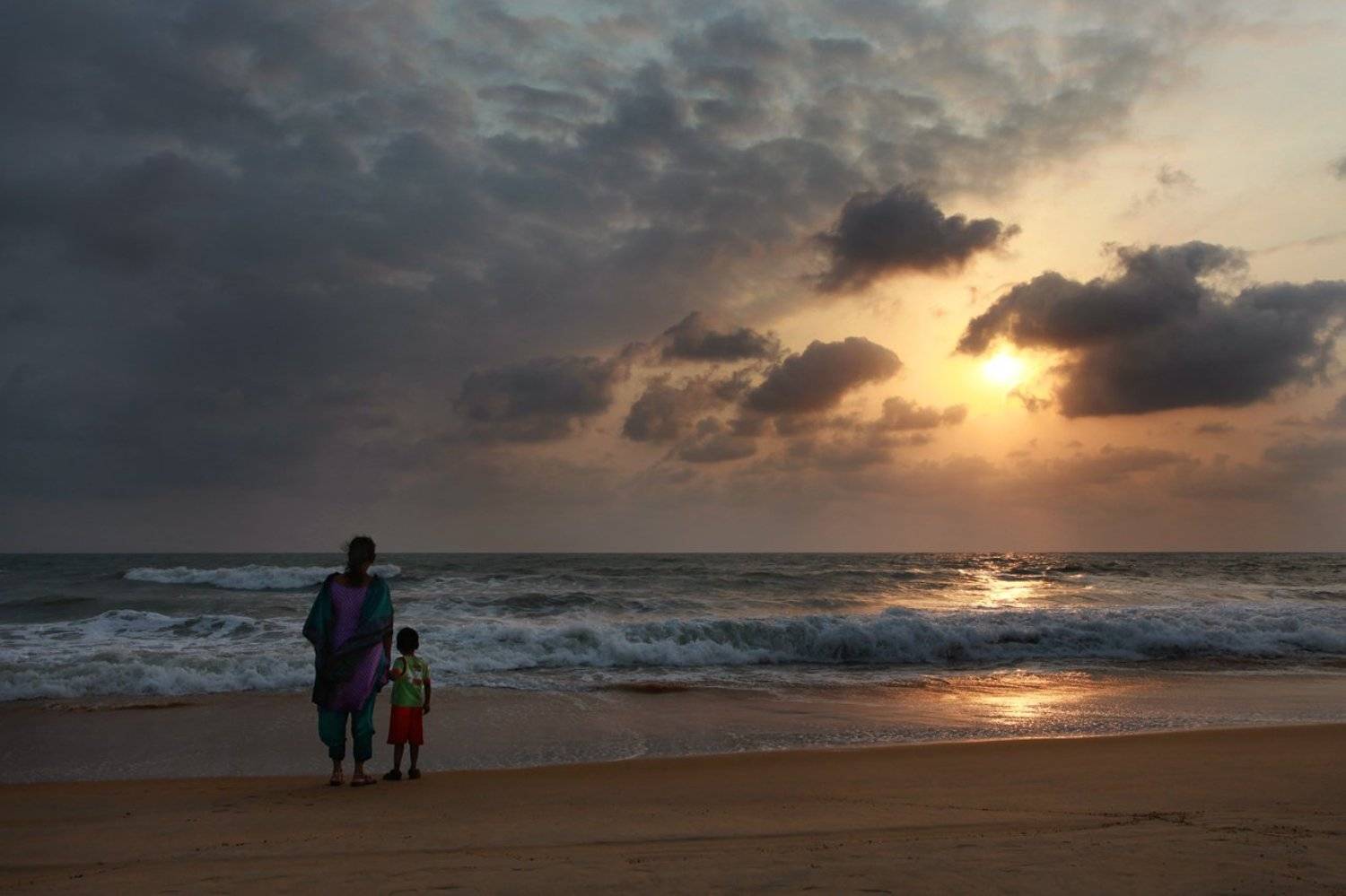 india, goa, beach, sunset, пляж, индия, гоа, закат, Rzyanin Alexey