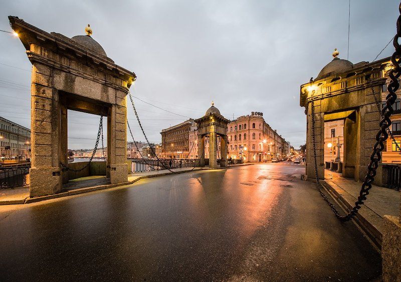 Питерская, пасмурная, рассветная. фото превью