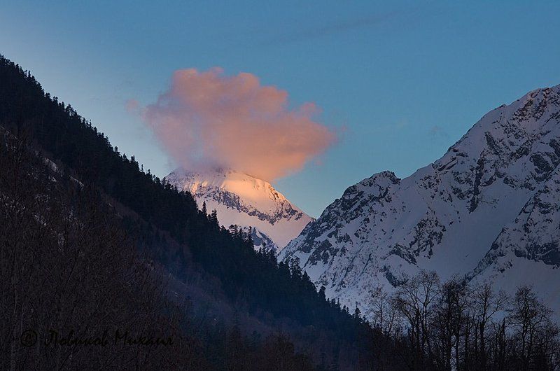 Псыш на закате фото превью