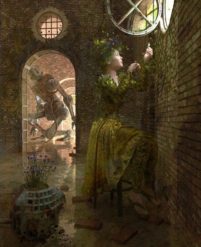 3ds max, marvelous designer, itoo forest pack, adobe cc ...а я продолжаю ржаветь фото превью