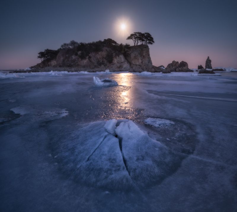 Восхода луны. фото превью