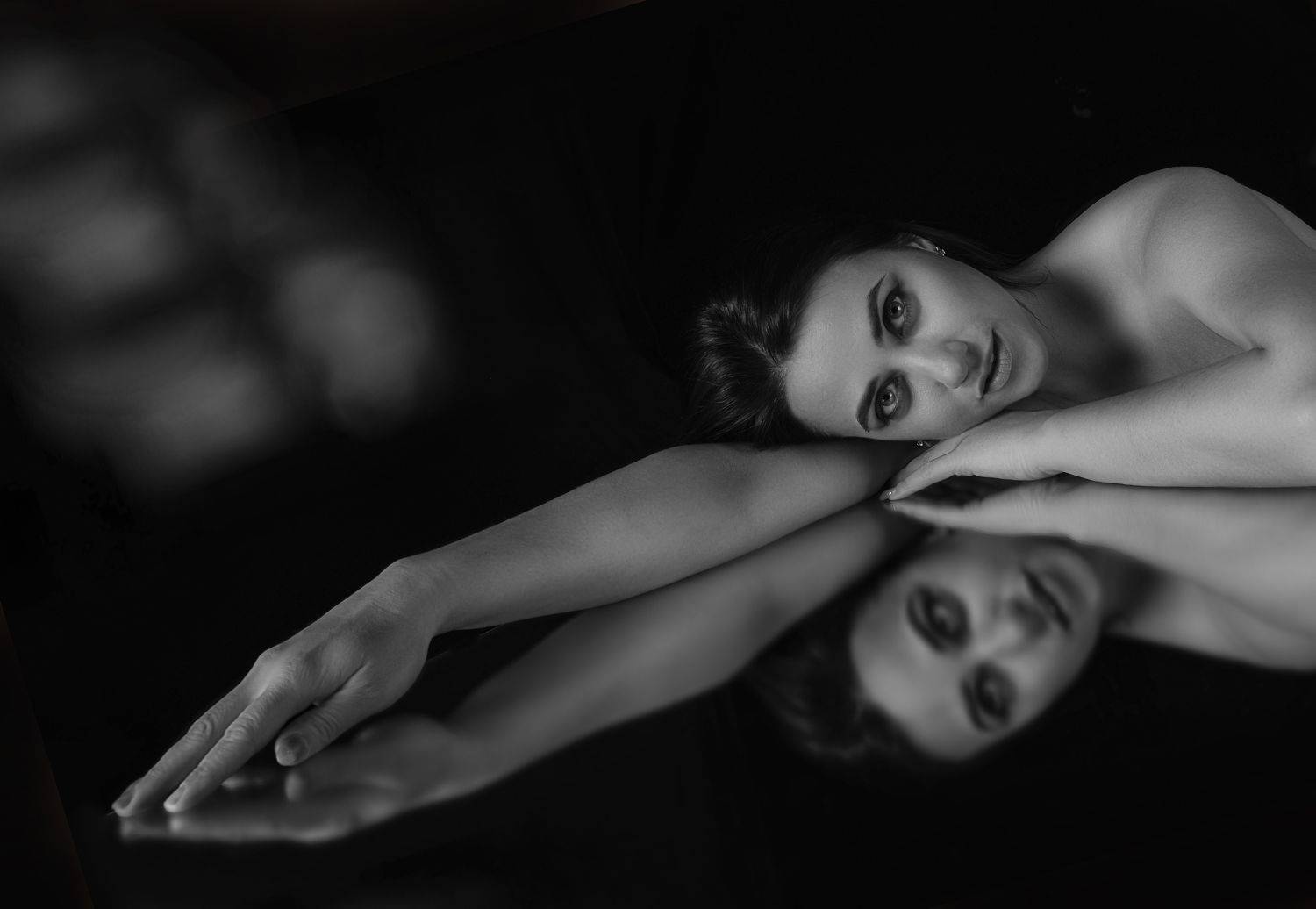 девушка. портрет. красота. глаза. отражение, Урасов Олег