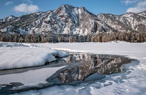 Через зимнюю Катунь...