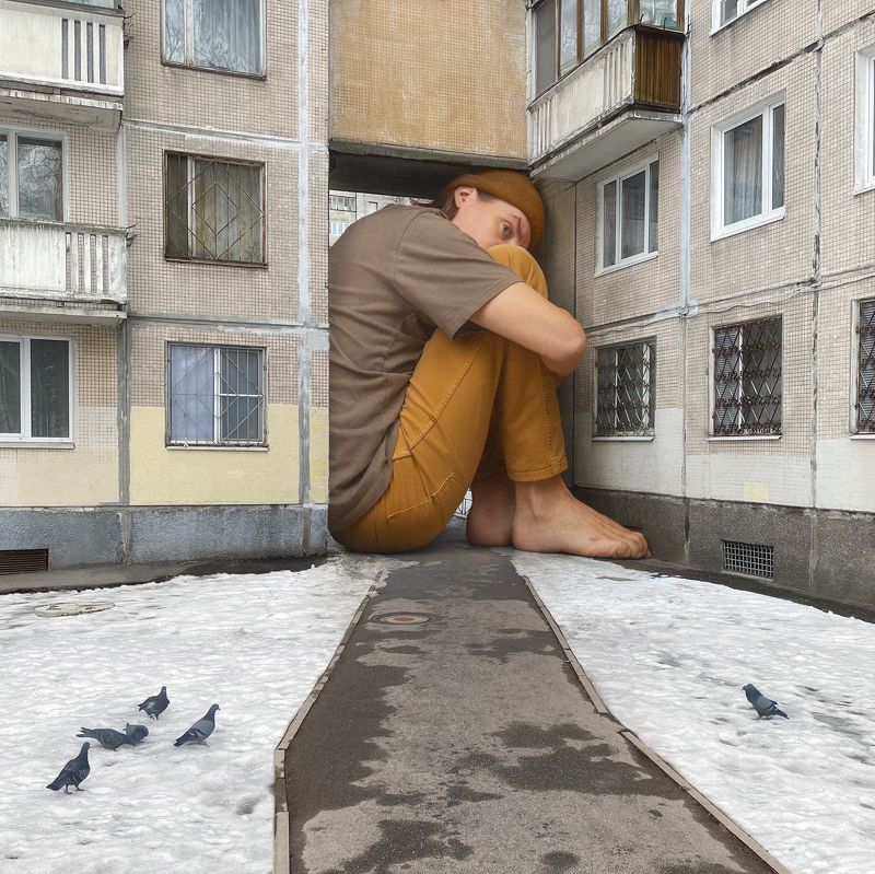 art, portrait, фотоманипуляции, обработка, photomanipulation Childhood фото превью