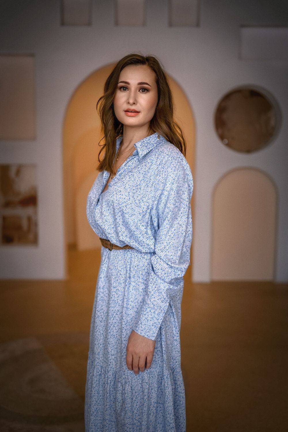 портрет девушка  красота нежность взгляд осень студия взгляд образ стиль, Юрий Захаров