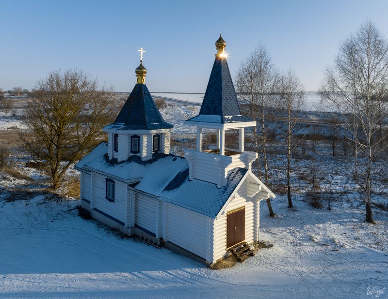 Церковь Троицы Живоначальной. Тульская область, Красногорье. фото превью