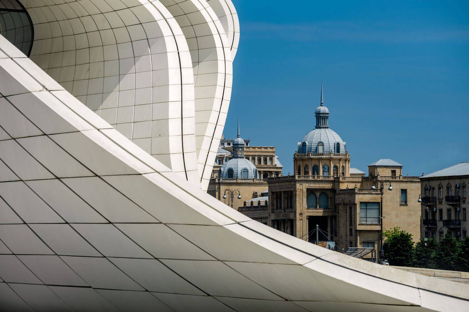 баку азербайджан архитектура cityscapes , Kirill Tsybenko