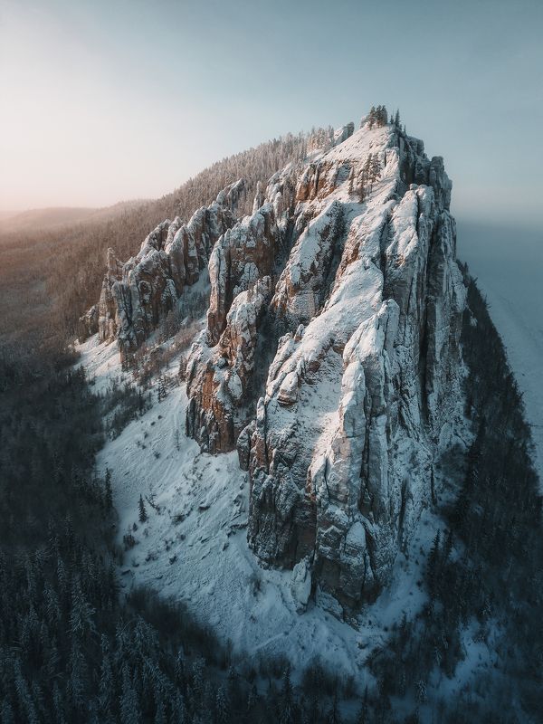 якутия, ленские столбы, саха Ленские столбы в сахарной пудре фото превью