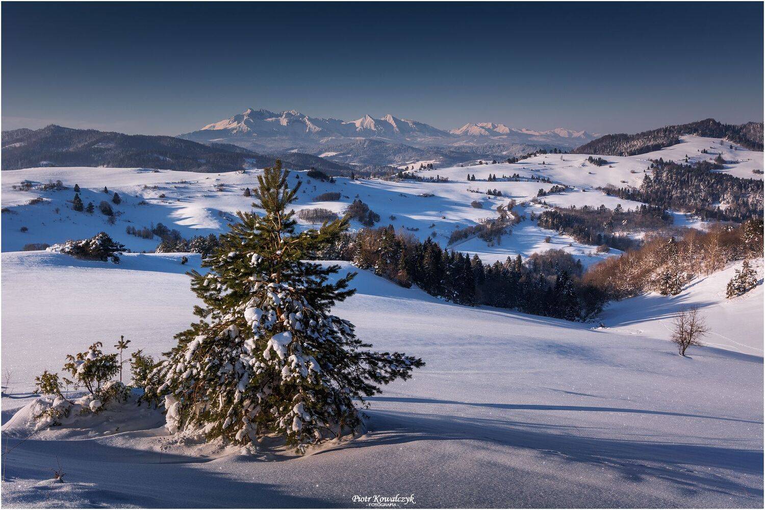 słowacja, tatry, pieniny, zima, Kowalczyk Piotr