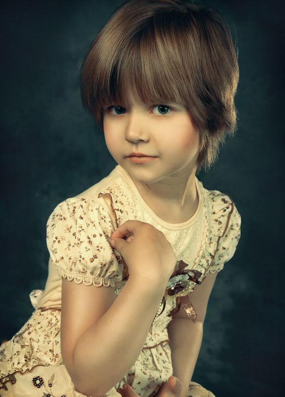 девочка, портрет, студия, дети, fine art *** фото превью