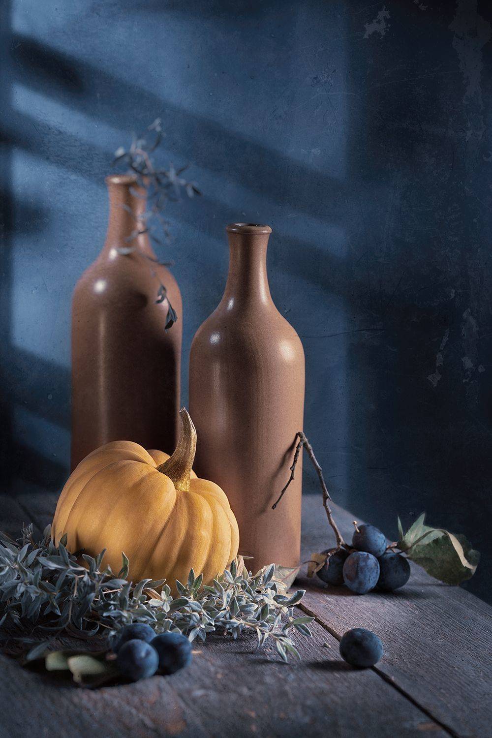 тыква, осень, слива, натюрморт, ЯR Ольга