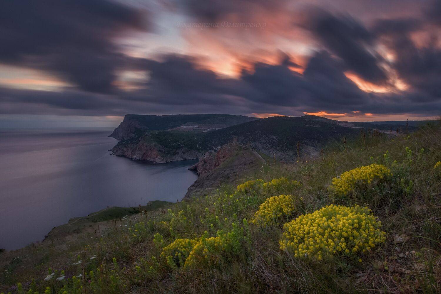 крым, балаклава, севастополь, закат, весна, пейзаж, crimea, landscape, sunset, sea, море, Дмитренко Екатерина