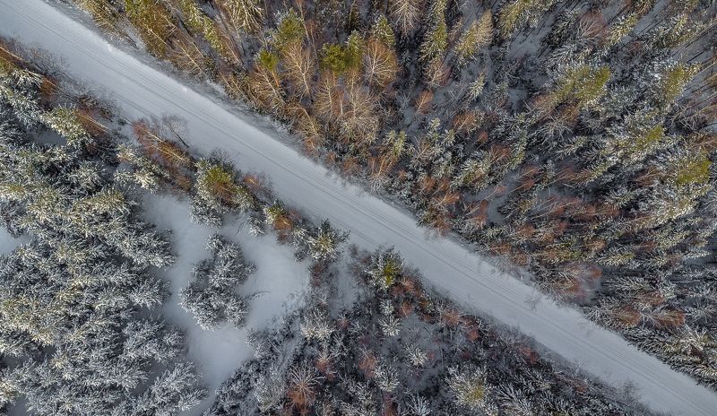 Снежный путь. фото превью