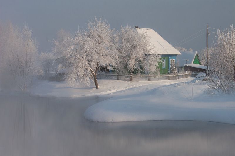 Серебряный край зимы фото превью