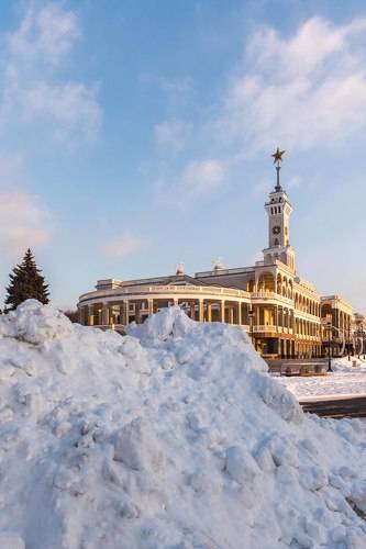Северный речной вокзал, 02.2023г.