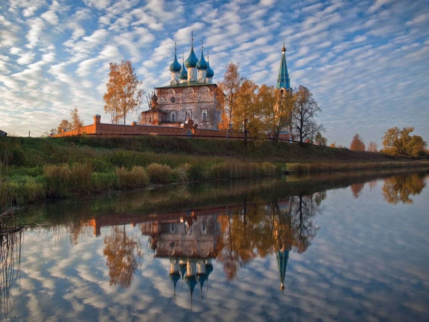 дунилово, зеркало, монастырь, отражение, теза, храм, церковь, Сергей Новожилов