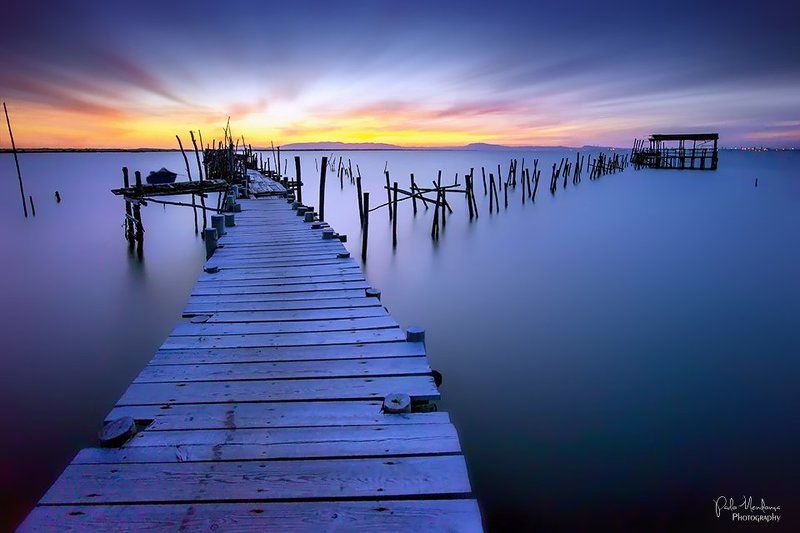 Paths on water фото превью