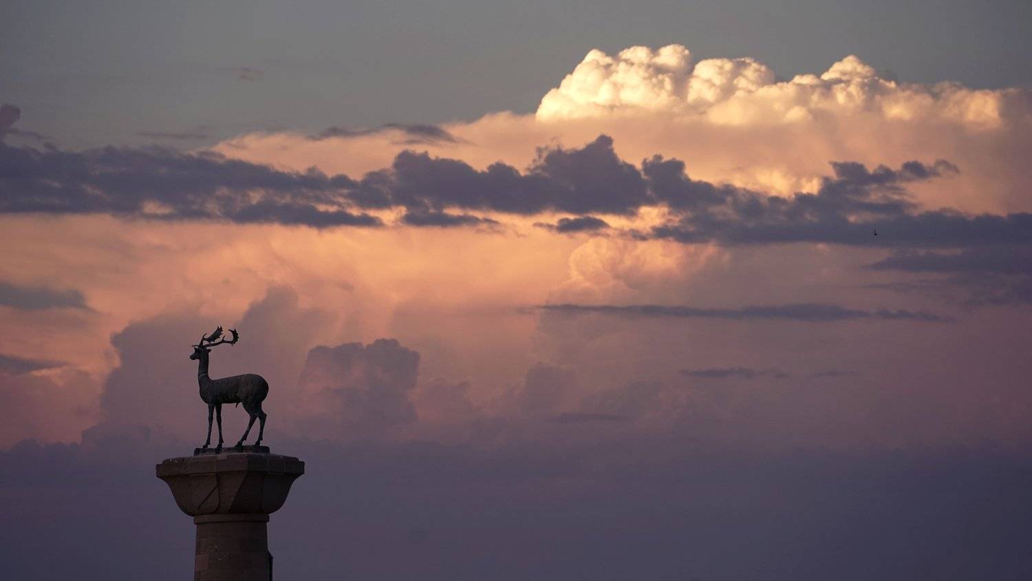 Sunset, Rodos, Родос, Clouds, sky, Мухин Алексей