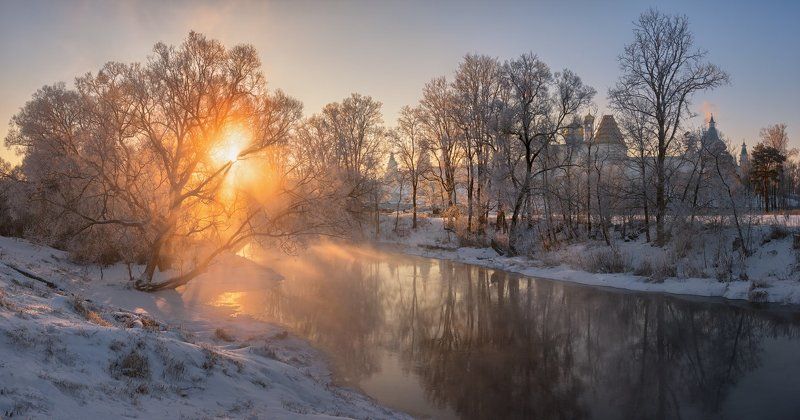 луч солнца в Рождество фото превью