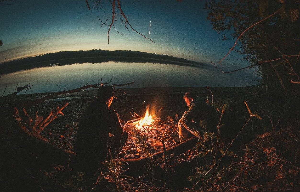 Вечер, Дикая природа, Лето, Ночь, Река, Утро, Воронин Вова