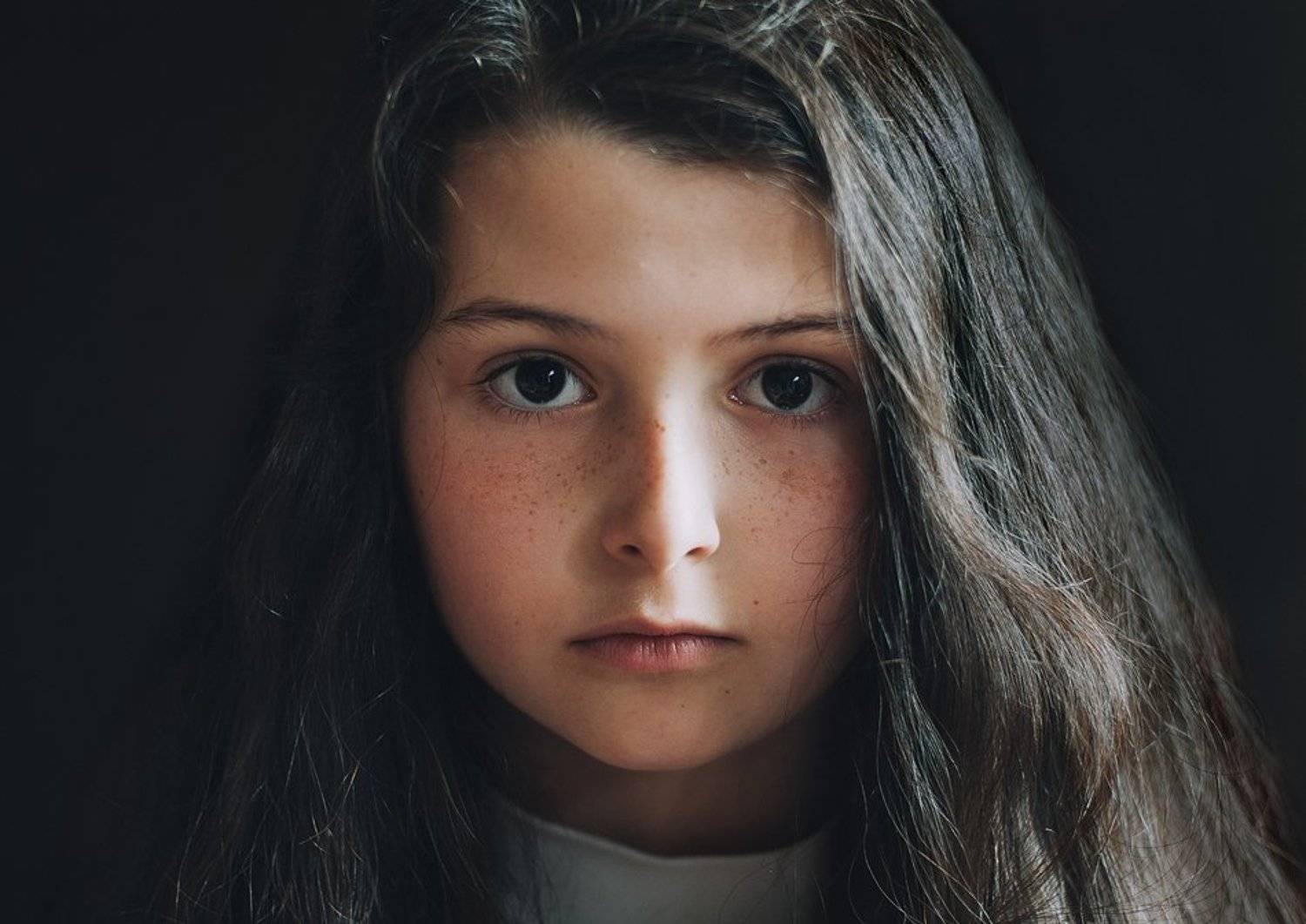 девока, портрет, ребенок, Евгений Савуков