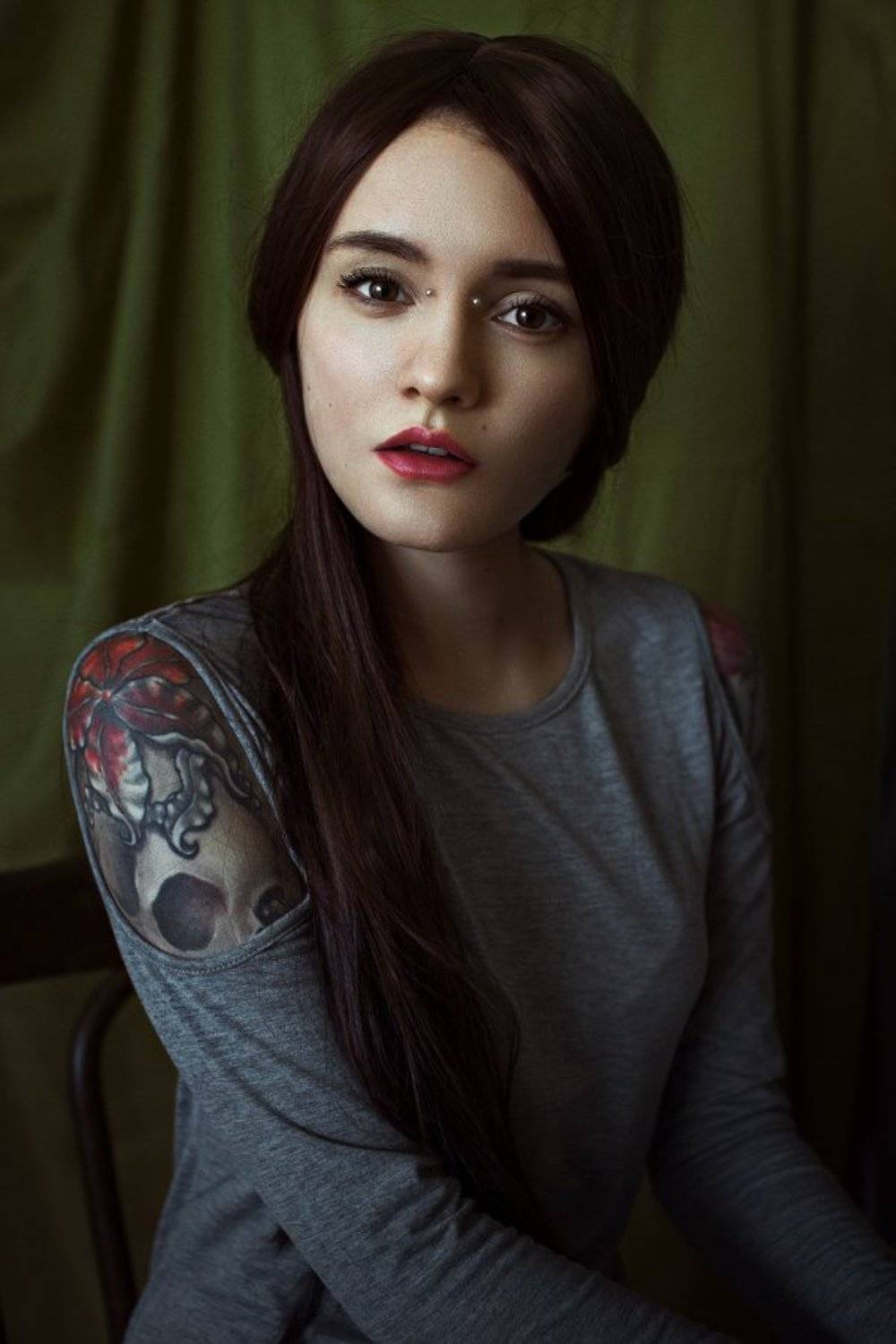 Eartus, Девушка, Портрет, Сергей Федотов