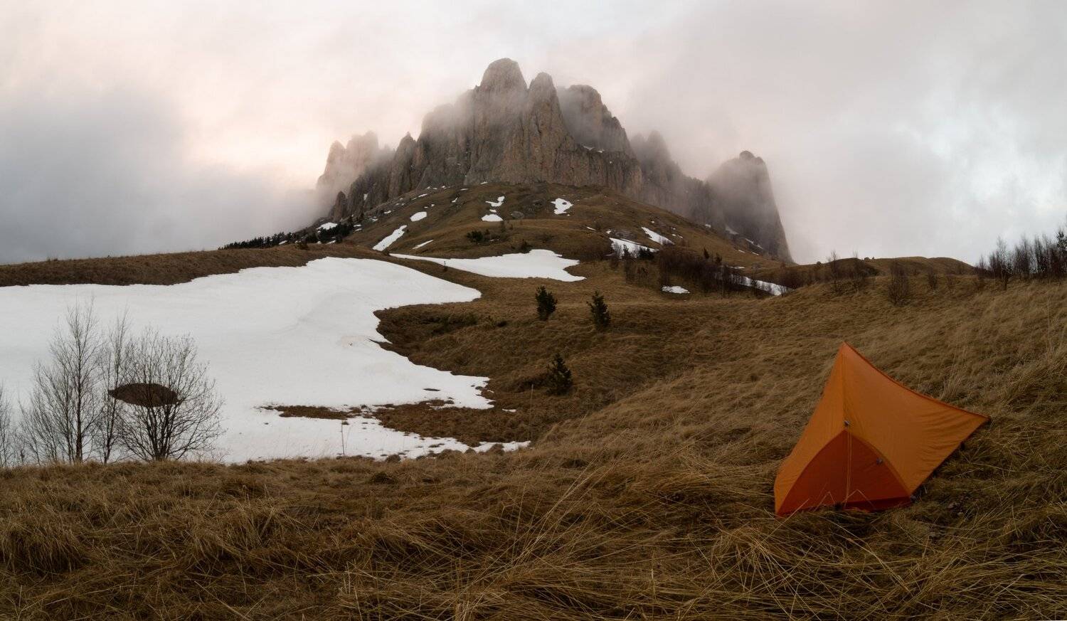 вечер, облака, Палатка Фёдора, тхач, Alexander Plekhanov