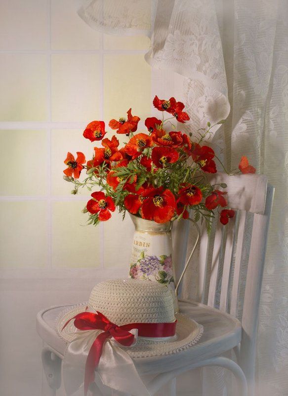 Весна, Маки, Настроение, Натюрморт Одно ПреКрасное утро... фото превью