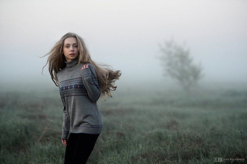 Балабанов,фотограф,туман, девушка, лето, волосы, настроение Т У М А Н  фото превью