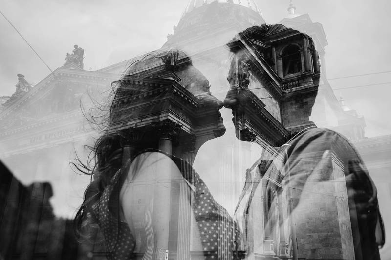 чб, пара Параллельный мир фото превью