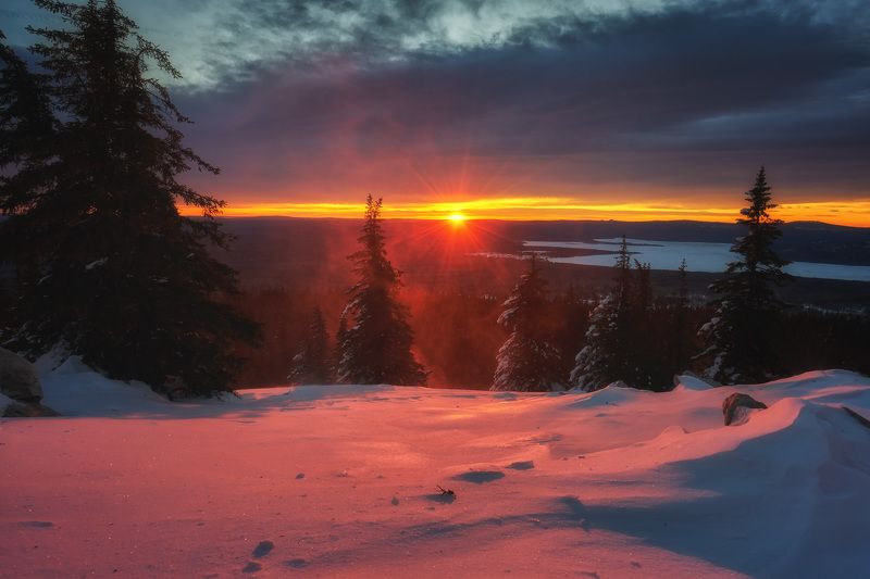 хребет зюраткуль рассвет zuratkul Хребет Зюраткуль фото превью