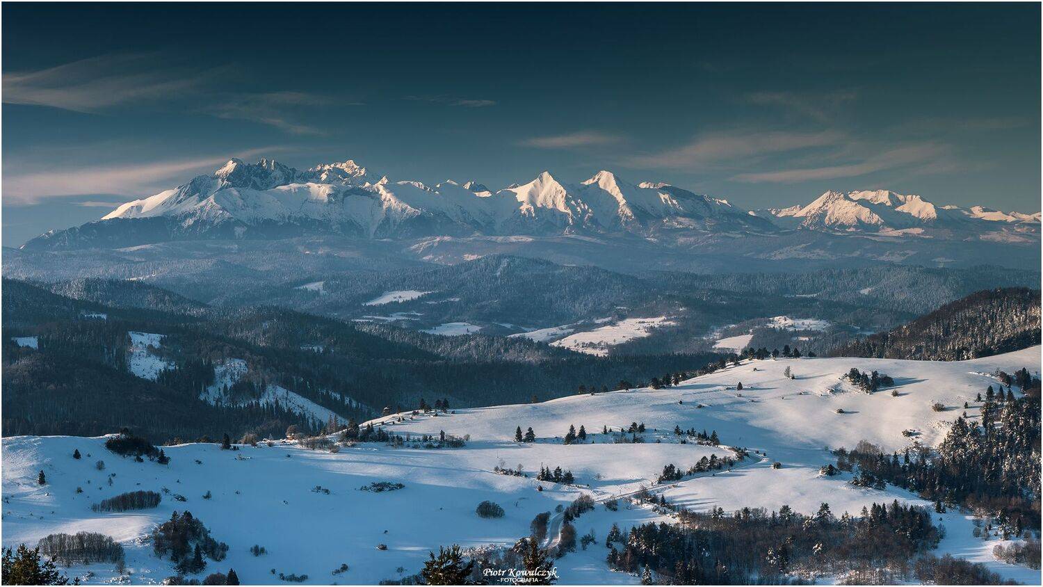 słowacja, tatry, pieniny, zima, Kowalczyk Piotr