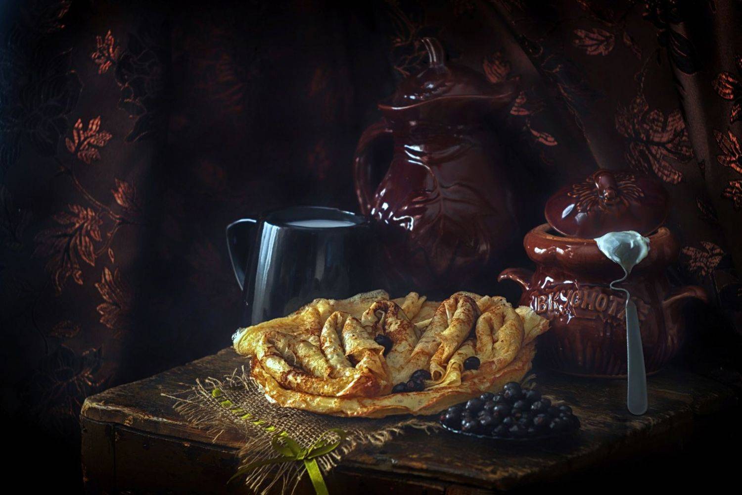 масленица, блинчики, Алёна Сурнина