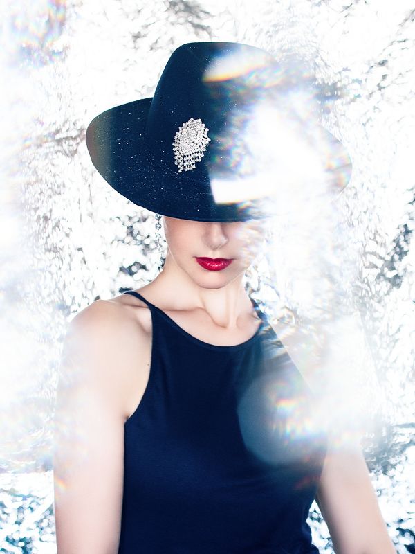 женщина, портрет, мода, шляпа Незнакомка фото превью