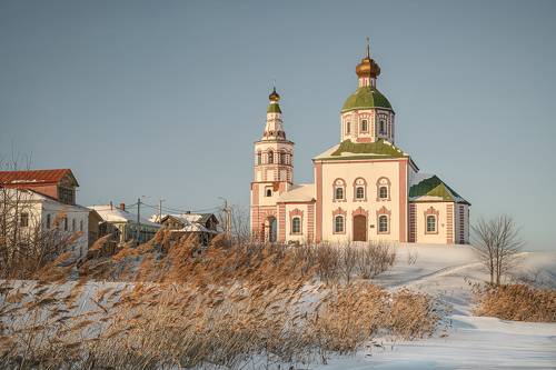 Морозное утро воскресного дня
