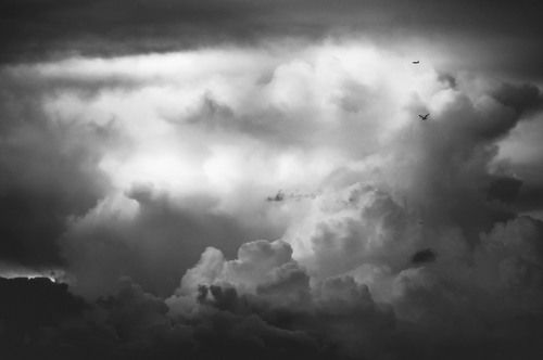 In the sky...